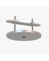TEK PARTS * BASE EMPOTRAR PARA COLGANTES * PLATA